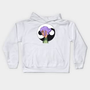 Jing and Jang Illustration Kids Hoodie